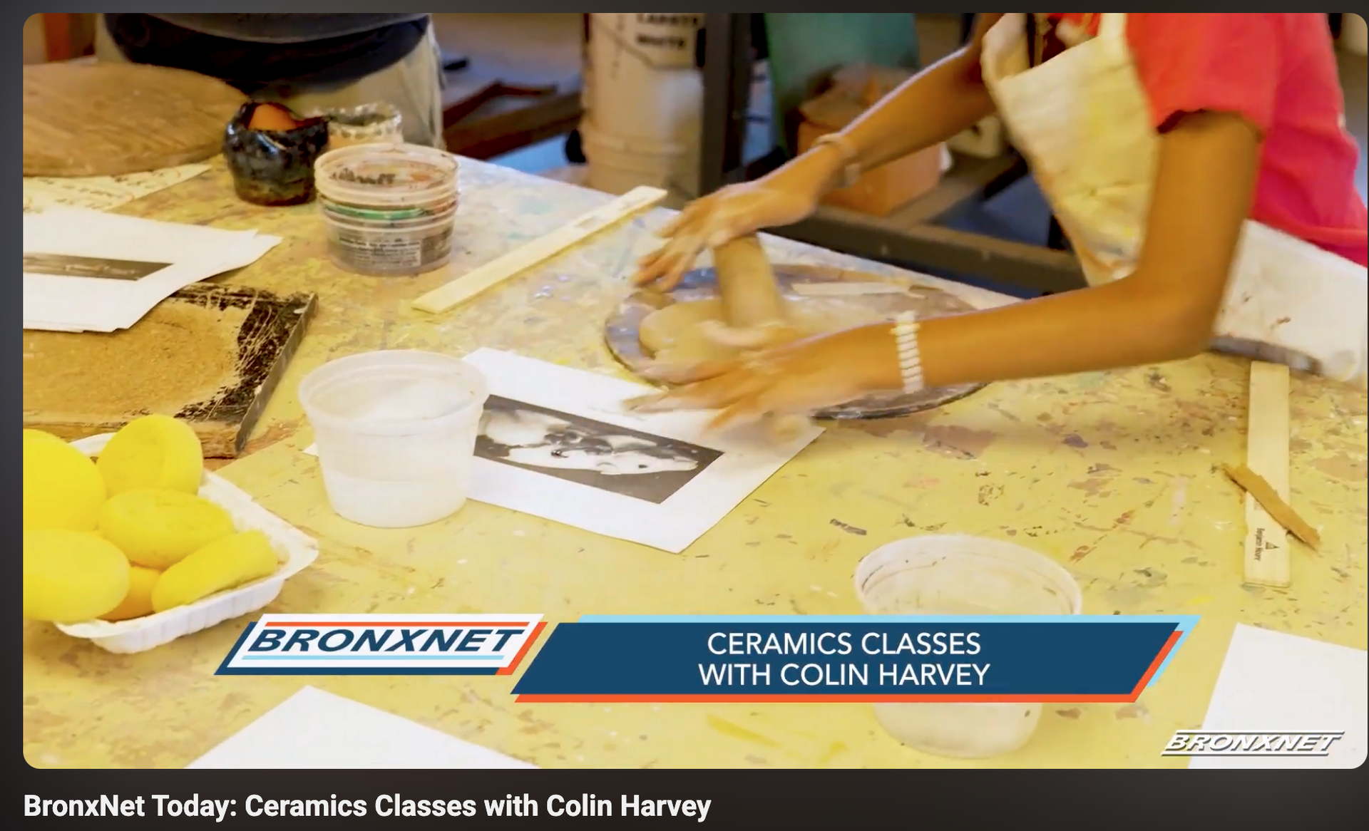 BronxNet Today: Ceramics Classes with Colin Harvey